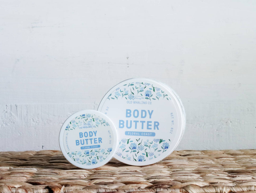 Travel Size Floral Coast Body Butter - Merry PigletsOld Whaling Company