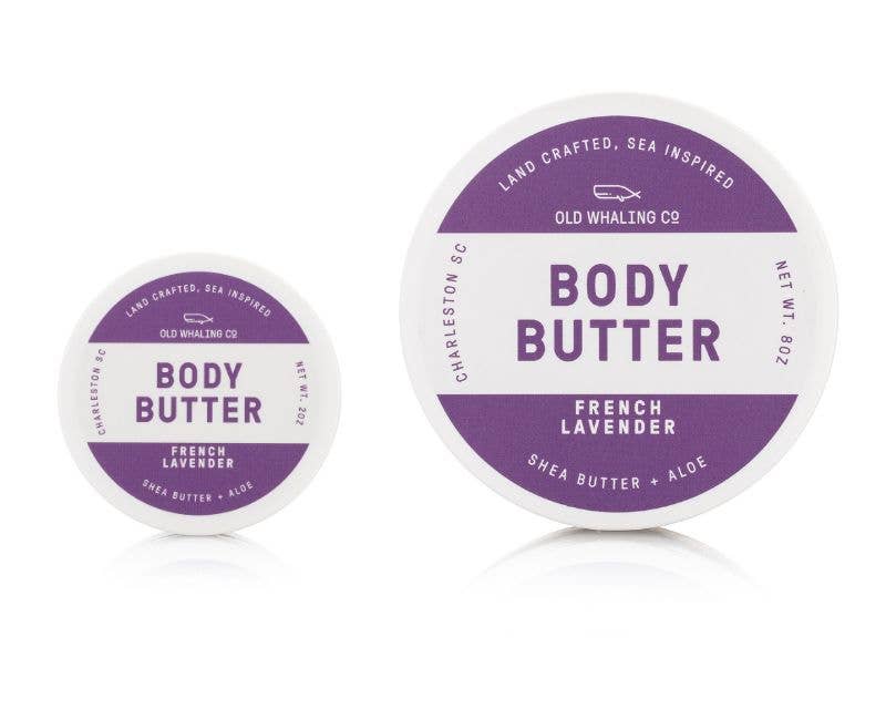 Travel Size French Lavender Body Butter - Merry PigletsOld Whaling Company