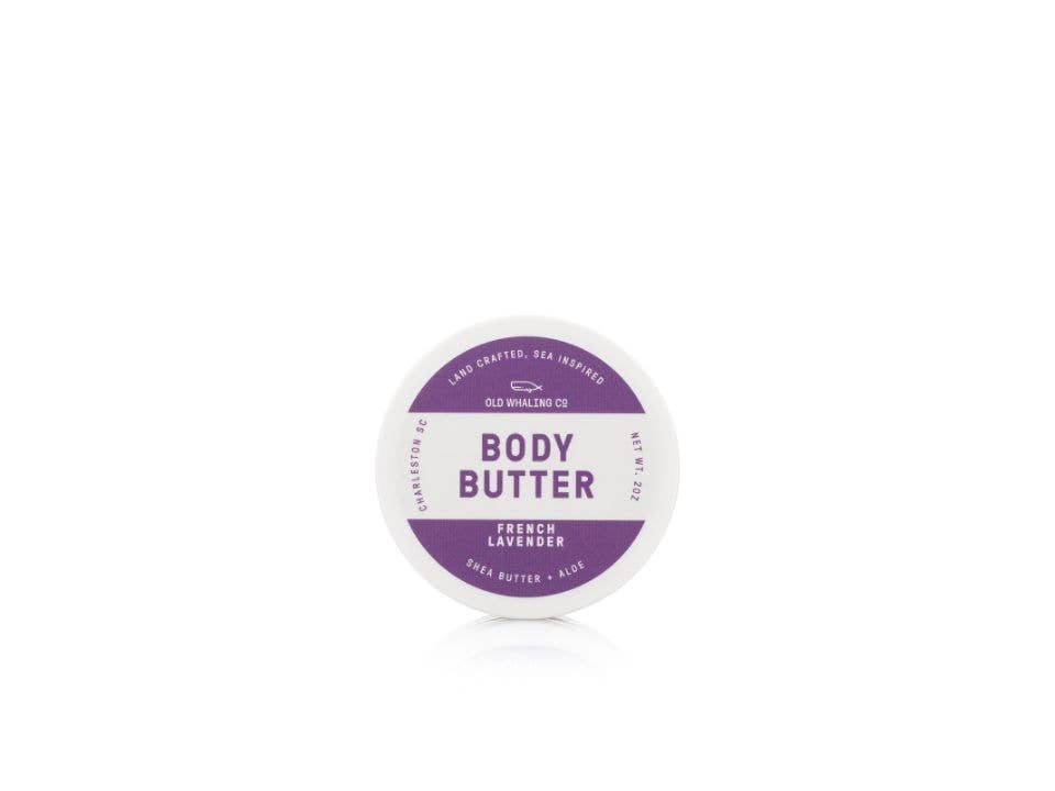 Travel Size French Lavender Body Butter - Merry PigletsOld Whaling Company