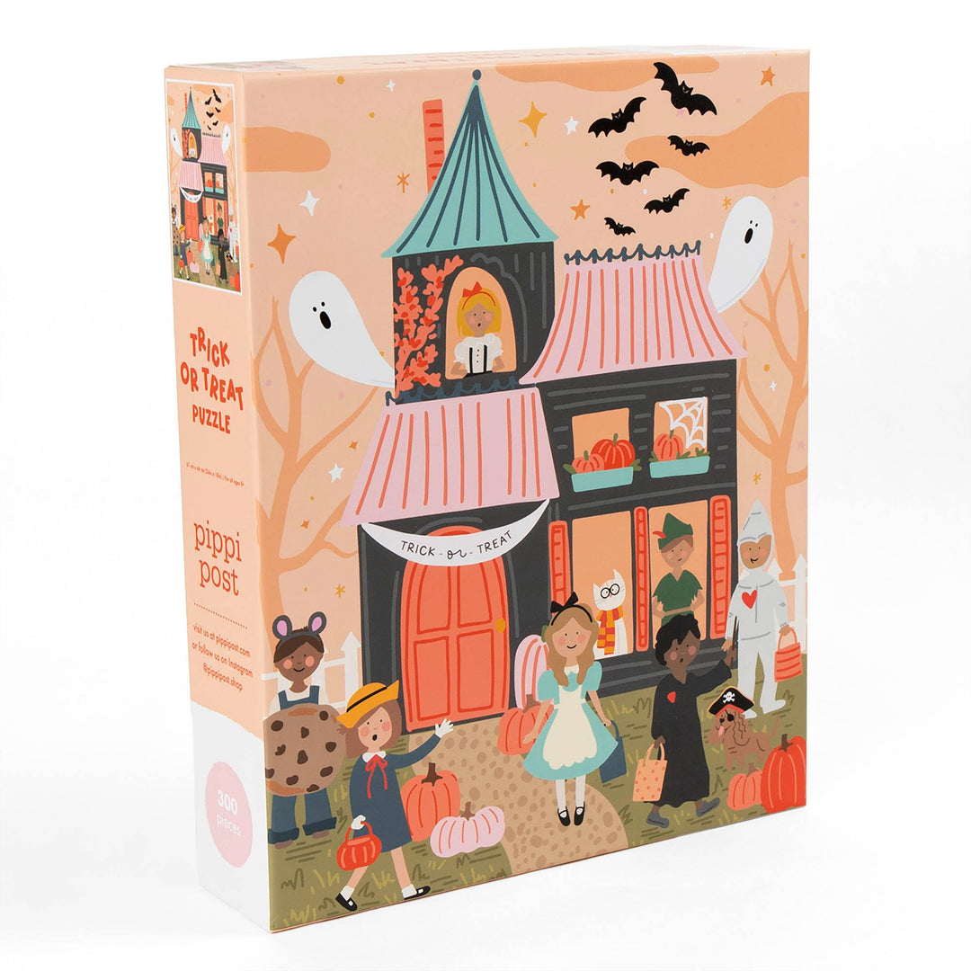 Trick Or Treat 300 Piece Puzzle - Merry PigletsPippi Post