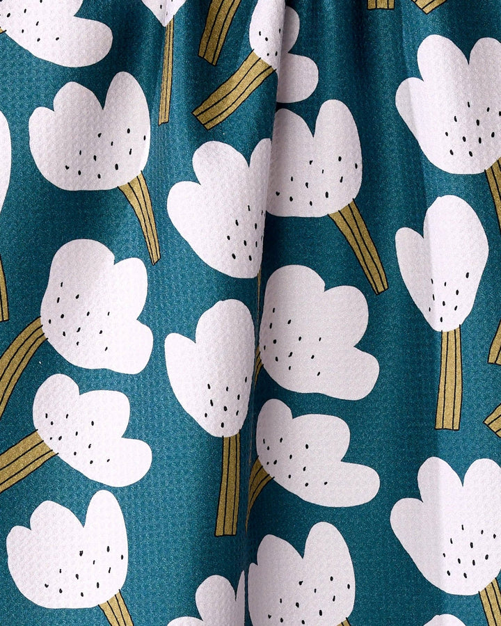 Tulips Tea Towel - Merry PigletsGeometry