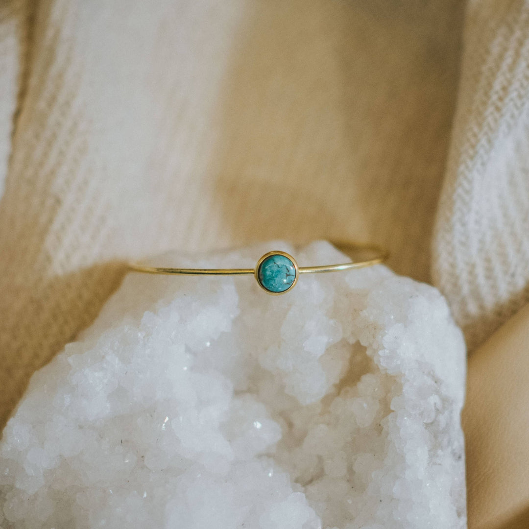 Turquoise Cuff Bracelet - Merry PigletsCommonform