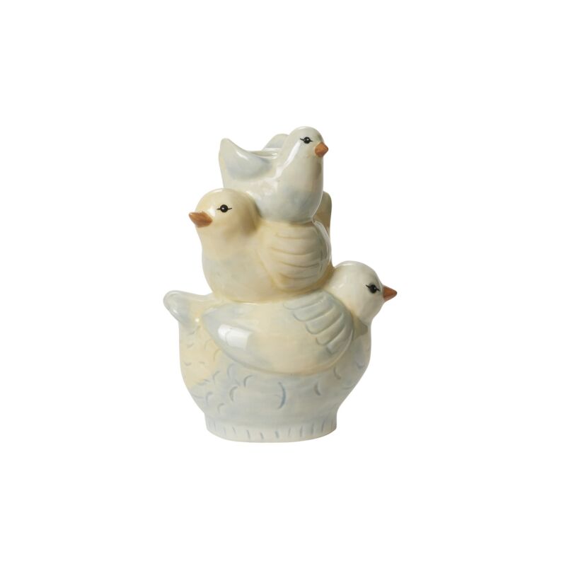 Tweet Stack Candle Holder - Merry Pigletsaccent decor