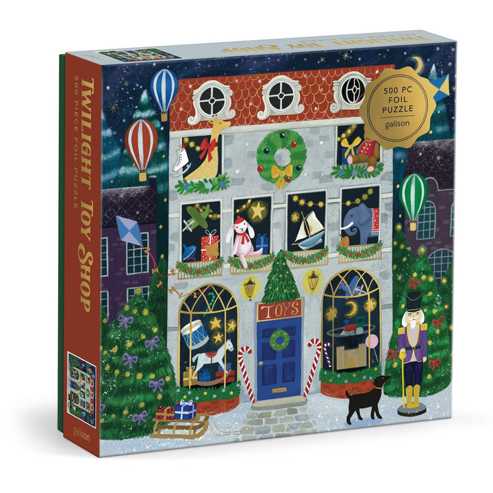 Twilight Toy Shop 500 Piece Puzzle - Merry PigletsGalison