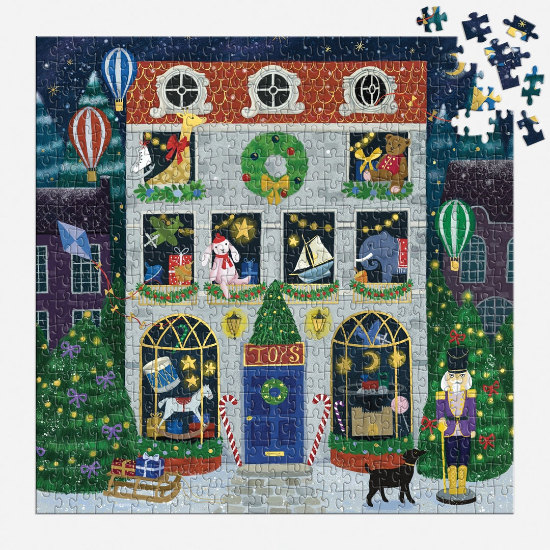 Twilight Toy Shop 500 Piece Puzzle - Merry PigletsGalison