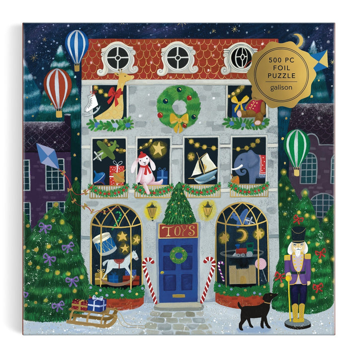 Twilight Toy Shop 500 Piece Puzzle - Merry PigletsGalison