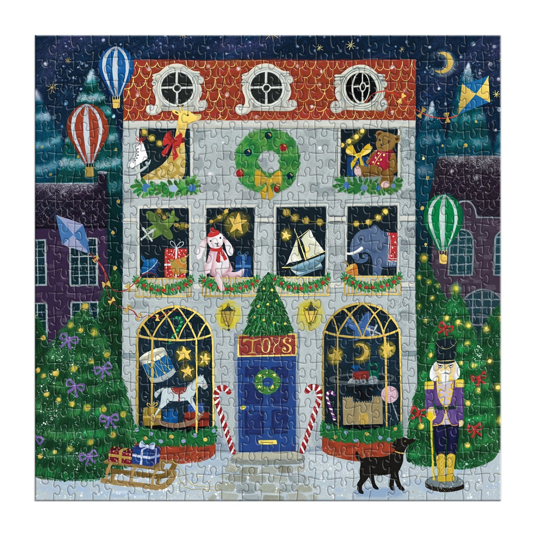 Twilight Toy Shop 500 Piece Puzzle - Merry PigletsGalison