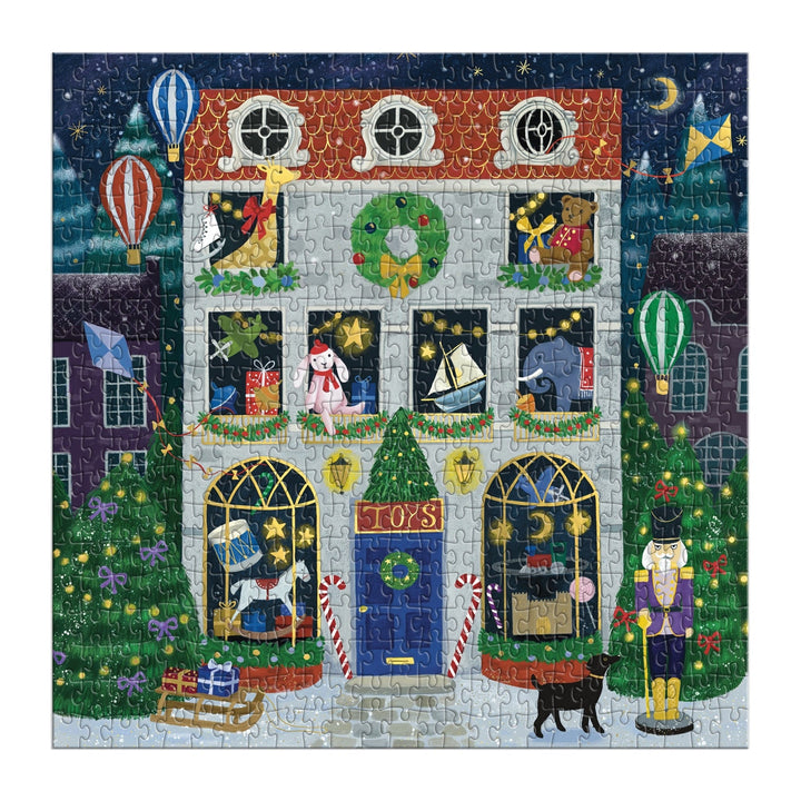 Twilight Toy Shop 500 Piece Puzzle - Merry PigletsGalison