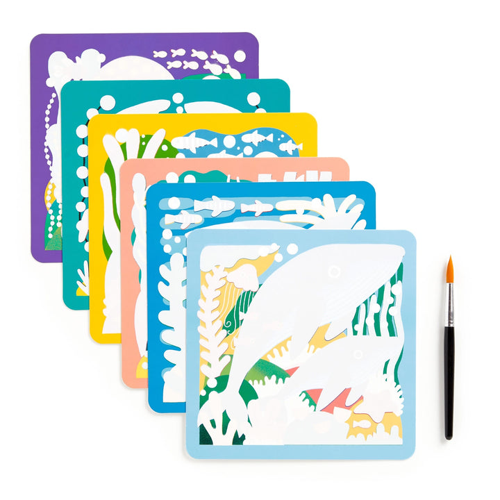 Under the Sea Color Magic Water-Reveal Kit - Merry PigletsMudpuppy