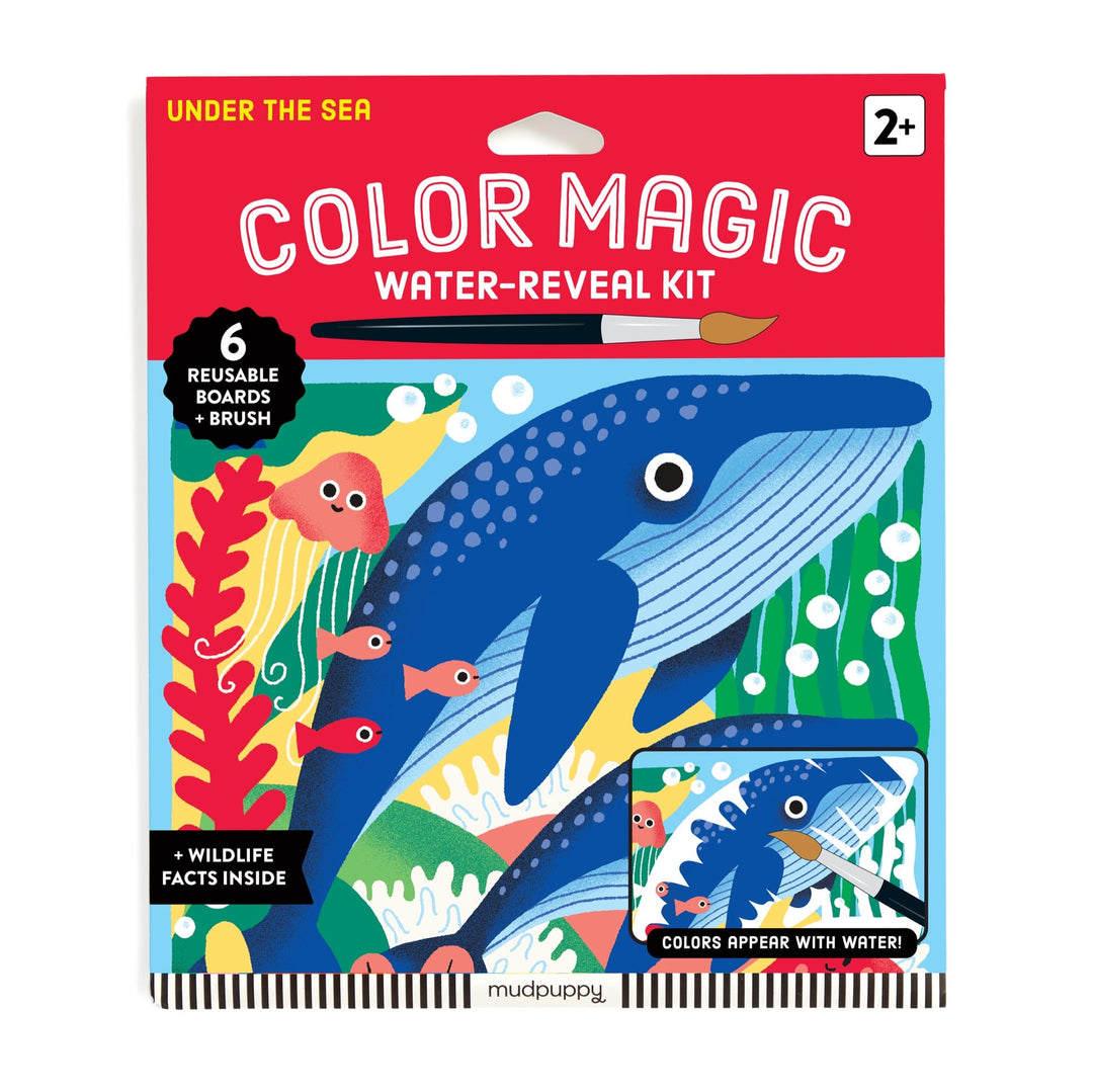 Under the Sea Color Magic Water-Reveal Kit - Merry PigletsMudpuppy