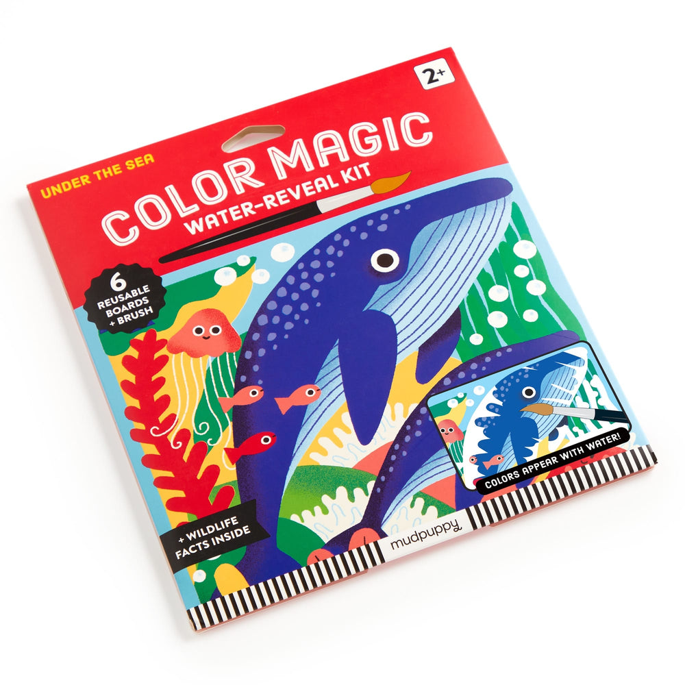 Under the Sea Color Magic Water-Reveal Kit - Merry PigletsMudpuppy
