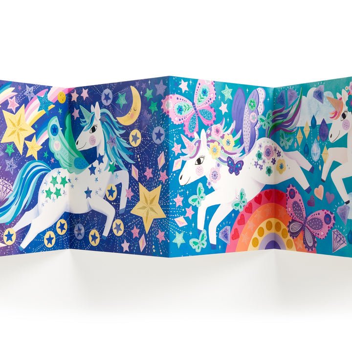 Unicorn Magic Sticker Sparkle Poster Activity Kit - Merry PigletsMerry Piglets