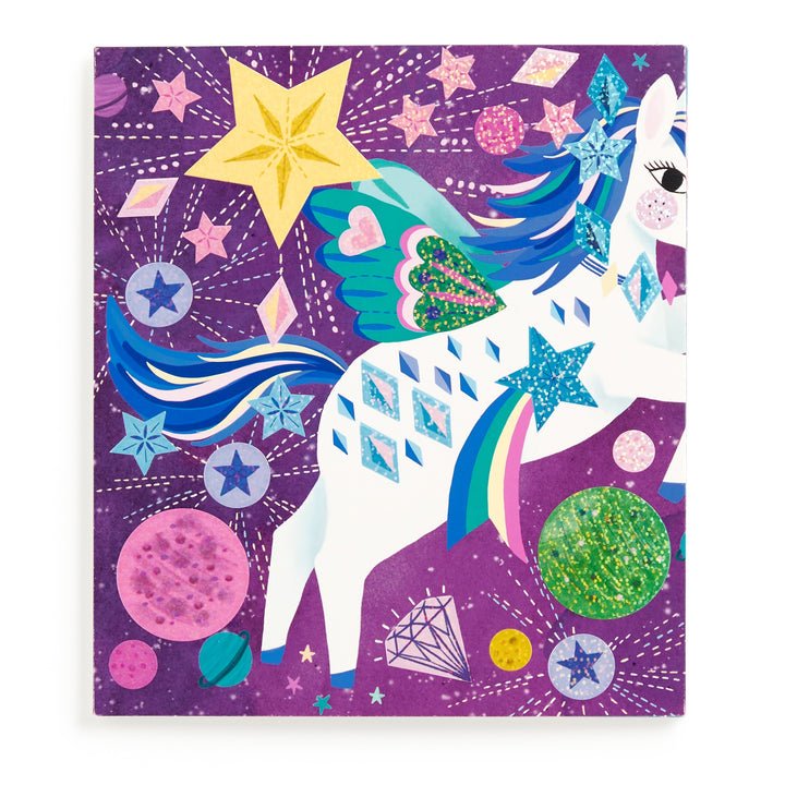 Unicorn Magic Sticker Sparkle Poster Activity Kit - Merry PigletsMerry Piglets