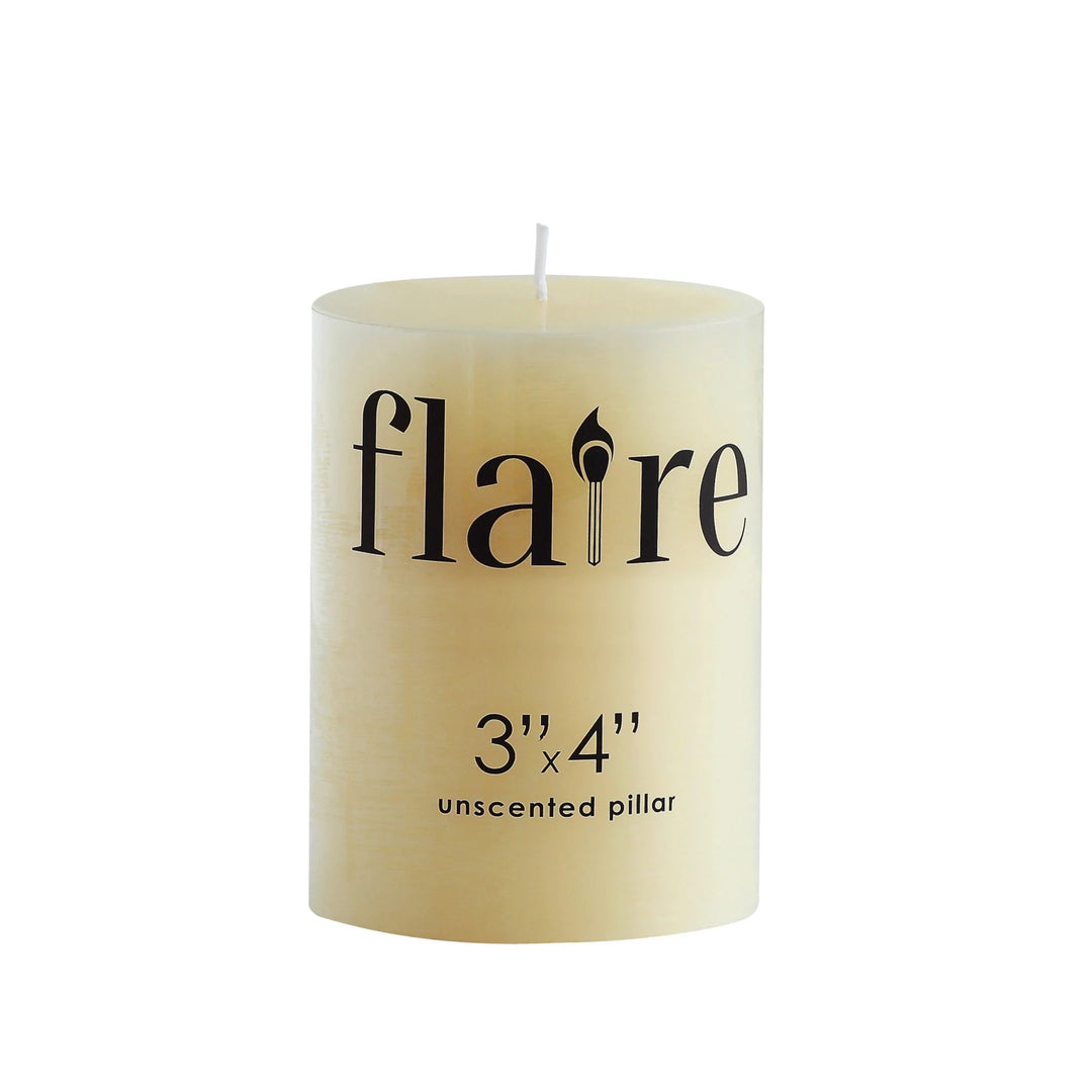 Unscented Pillar Candle - Merry Pigletscreative co op