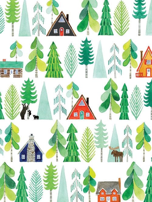 Up North Notecards - Merry PigletsSkandisk