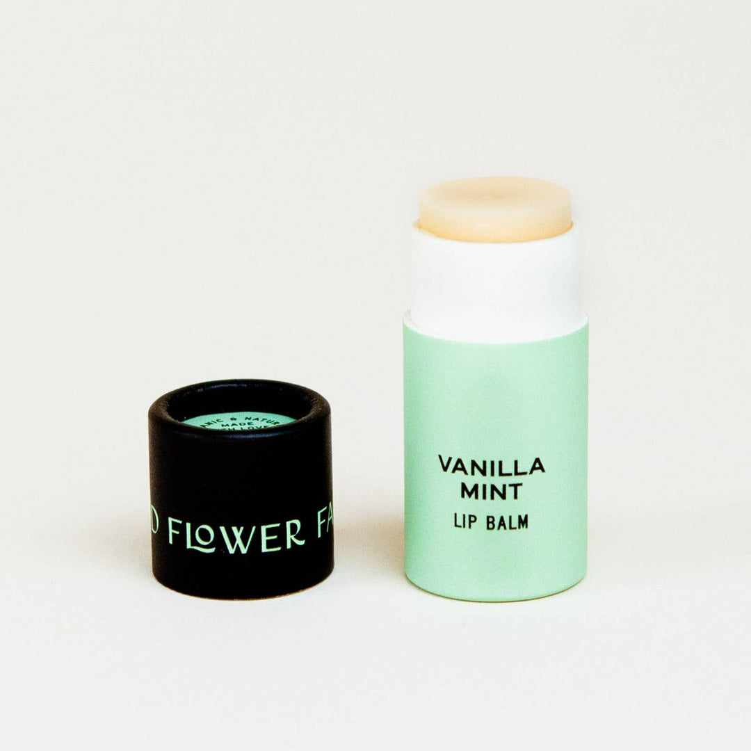 Vanilla Mint Organic Lip Balm - Merry PigletsGood Flower Farm