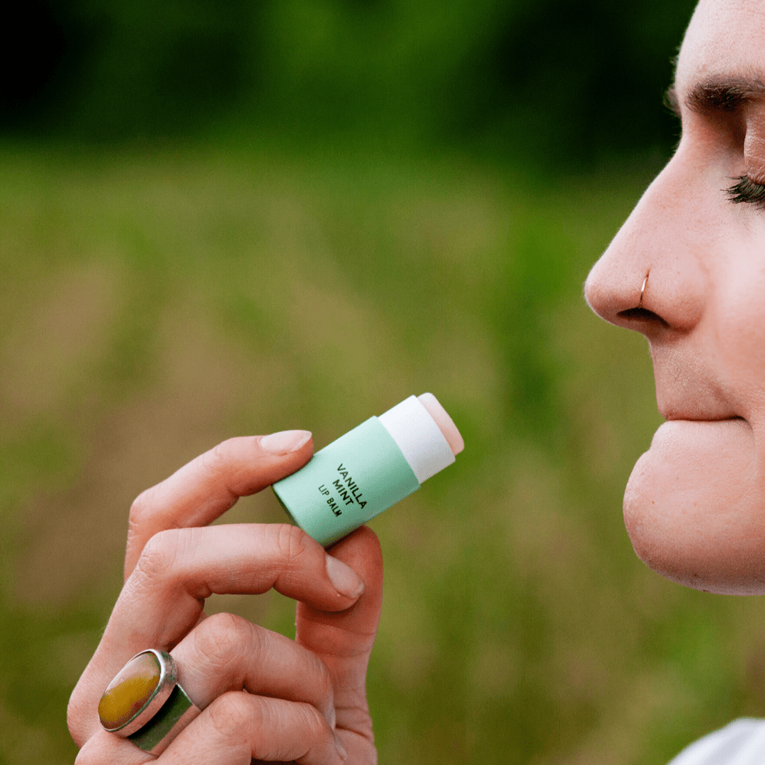 Vanilla Mint Organic Lip Balm - Merry PigletsGood Flower Farm