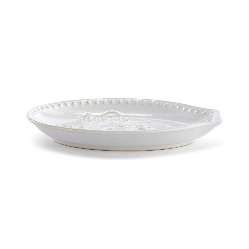 Vintage Snowflake Spoon Rest - Merry PigletsDEMDACO