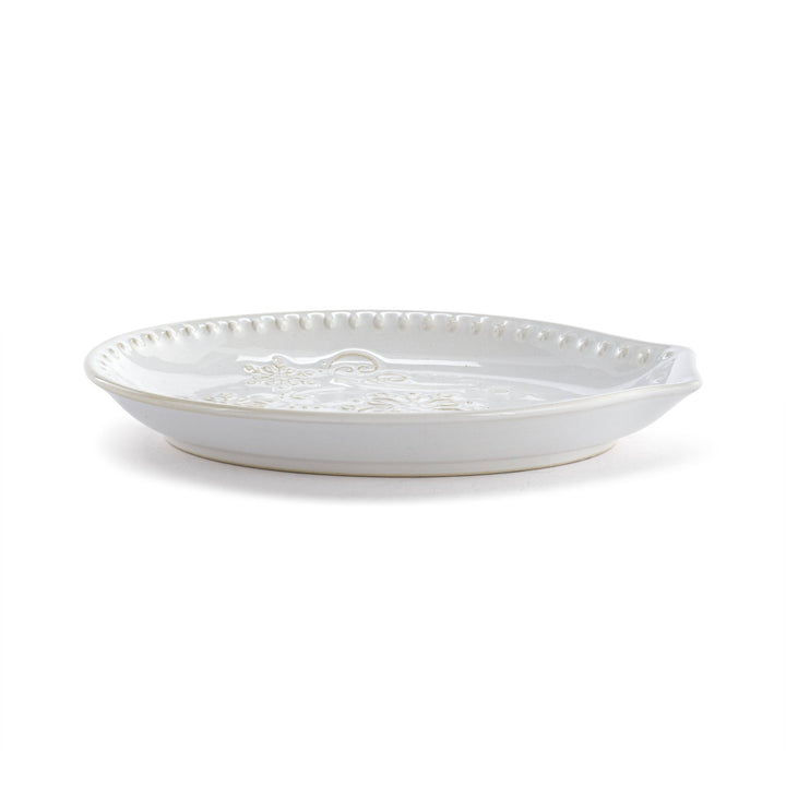 Vintage Snowflake Spoon Rest - Merry PigletsDEMDACO