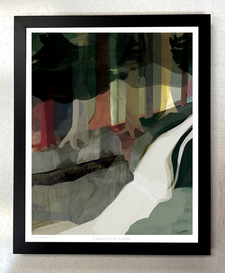 A Walk in the Woods Print