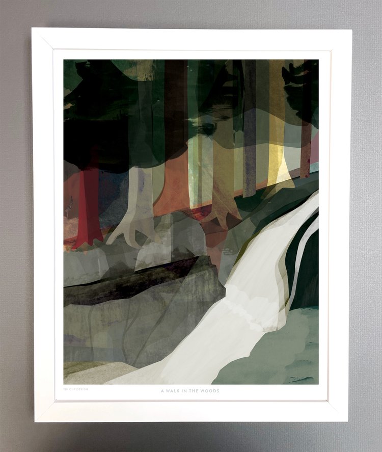 A Walk in the Woods Print