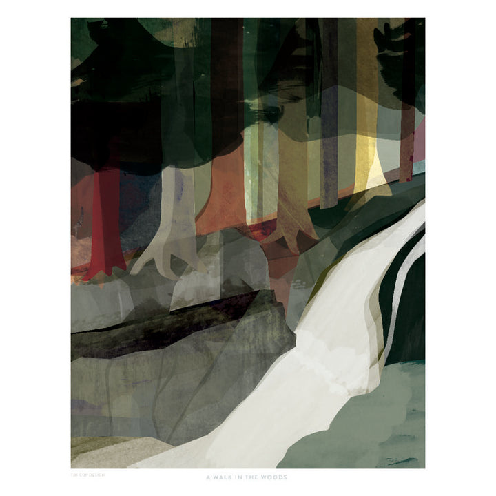 A Walk in the Woods Print