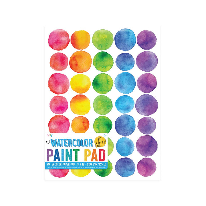 Watercolor Paint Pad - Merry PigletsOOLY