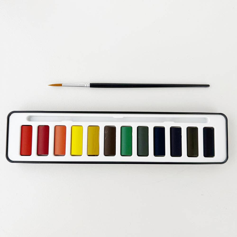 Watercolor Paint Set - Merry Pigletsemily lex studio