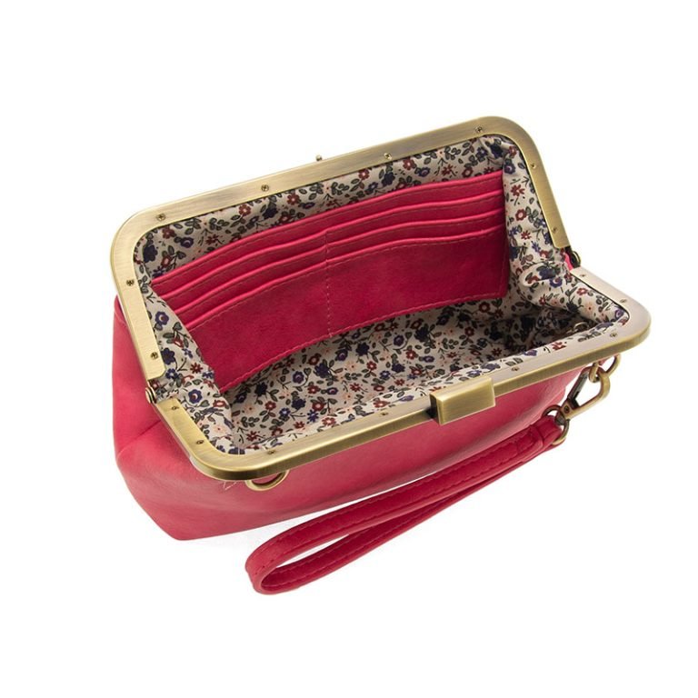 Watermelon Vivie Kisslock Crossbody Bag - Merry PigletsJoy Susan