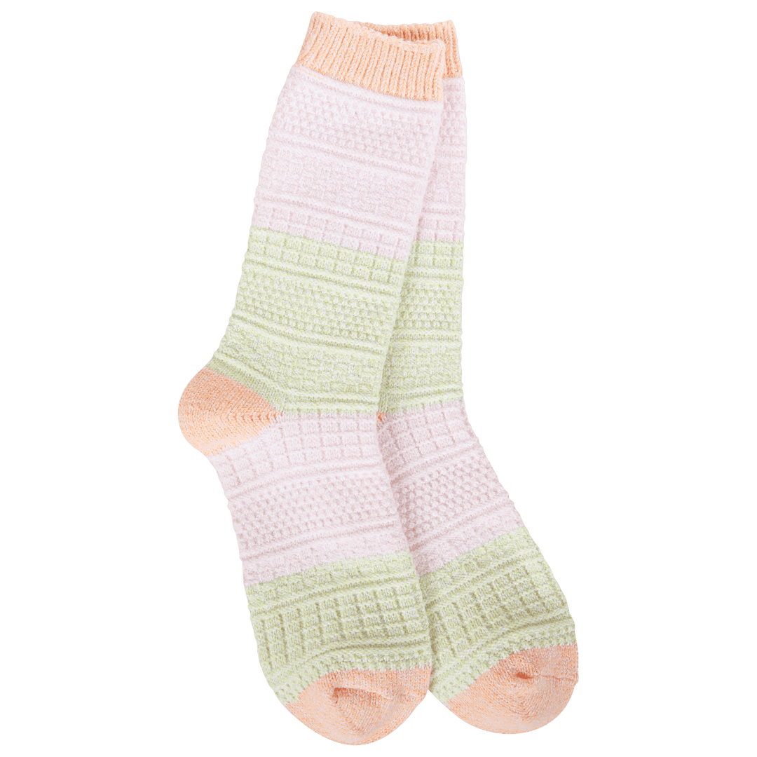 Weekend Basket Crew Socks - Merry PigletsWorld's Softest Socks