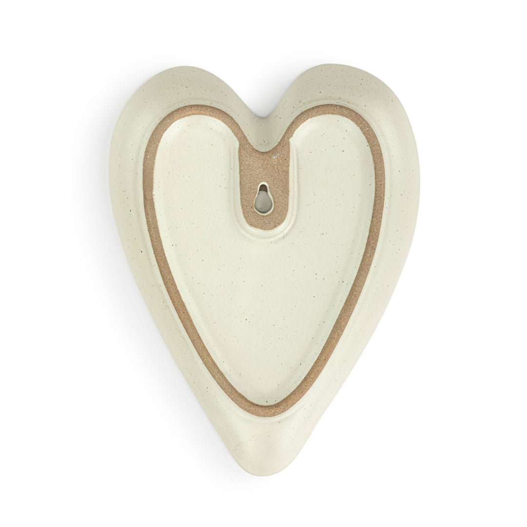 White + Blue Heart Spoon Rest - Merry PigletsDEMDACO