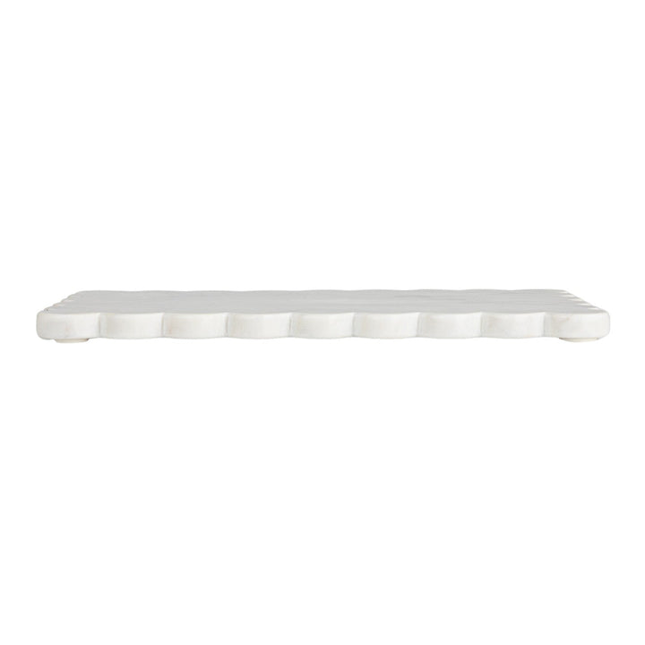 White Marble Cheese Board - Merry PigletsCreative Co - Op