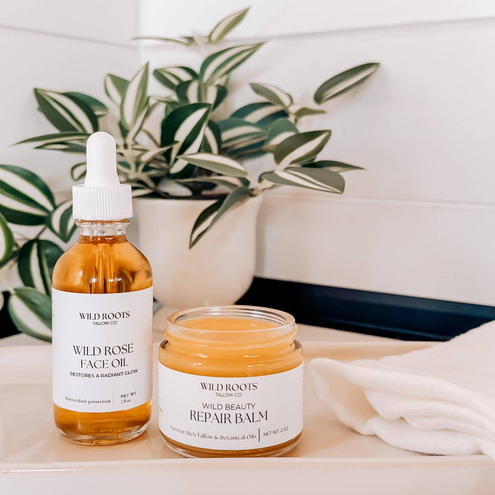 Wild Beauty Repair Tallow Balm - Merry PigletsWild Roots