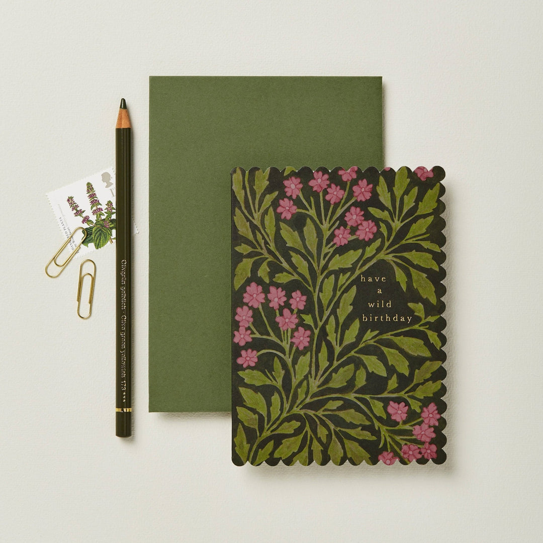 Wild Birthday Greeting Card - Merry PigletsWanderlust Paper Co