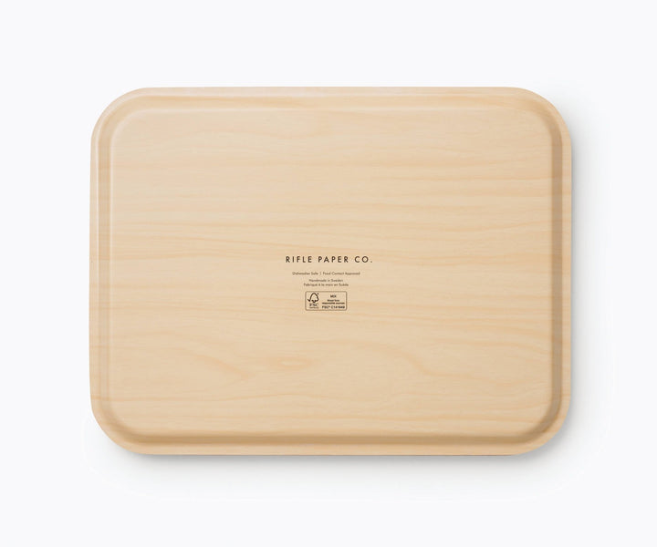Wildwood Bent Ply Large Rectangle Tray - Merry PigletsRifle Paper Co.