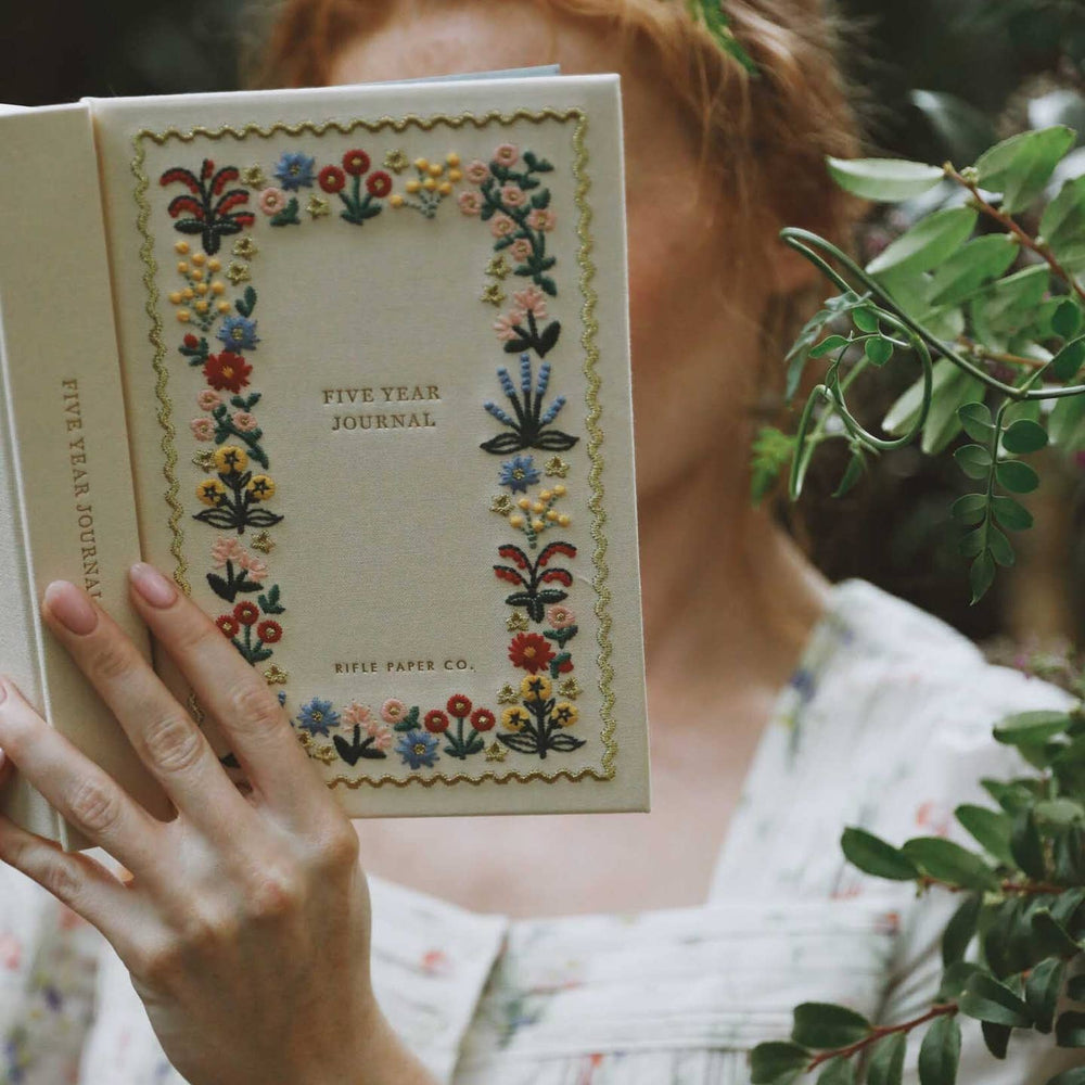 Wildwood Five - Year Journal - Merry PigletsRifle Paper Co.
