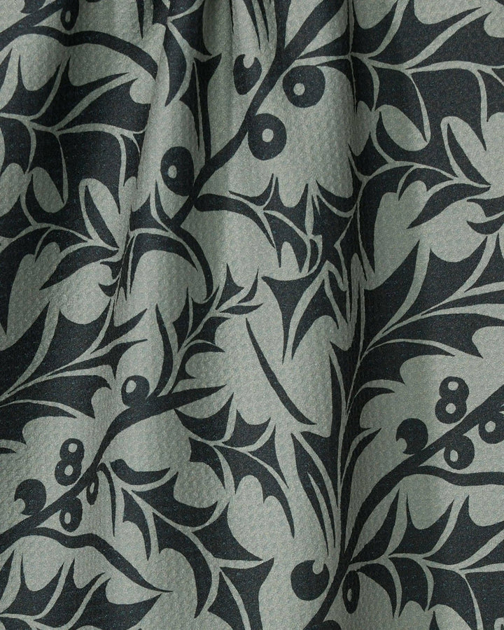 Winter Foliage Tea Towel - Merry PigletsGeometry