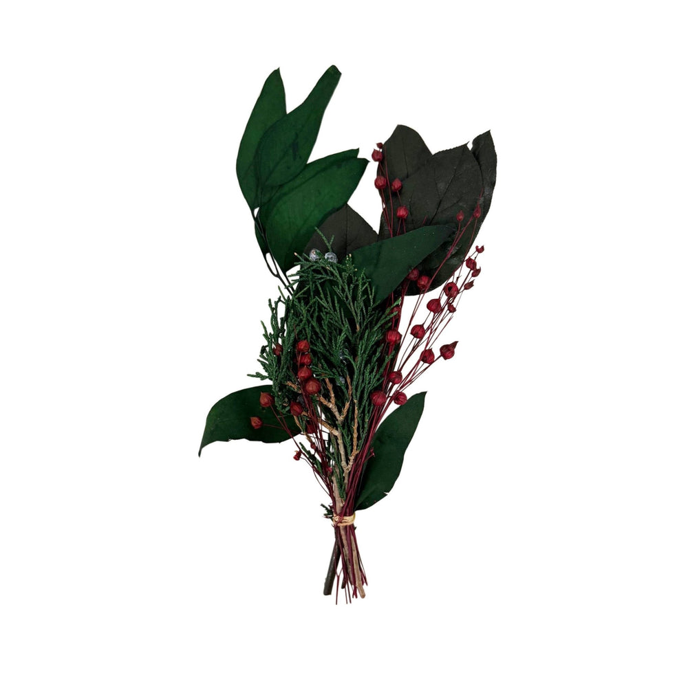 Winter Juniper Mini Bouquet - Merry PigletsAndaluca