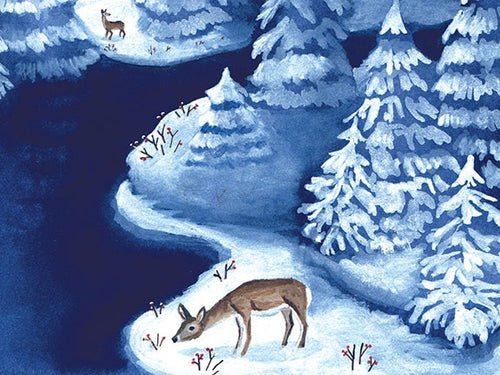 Winter Notecards - Merry PigletsSkandisk