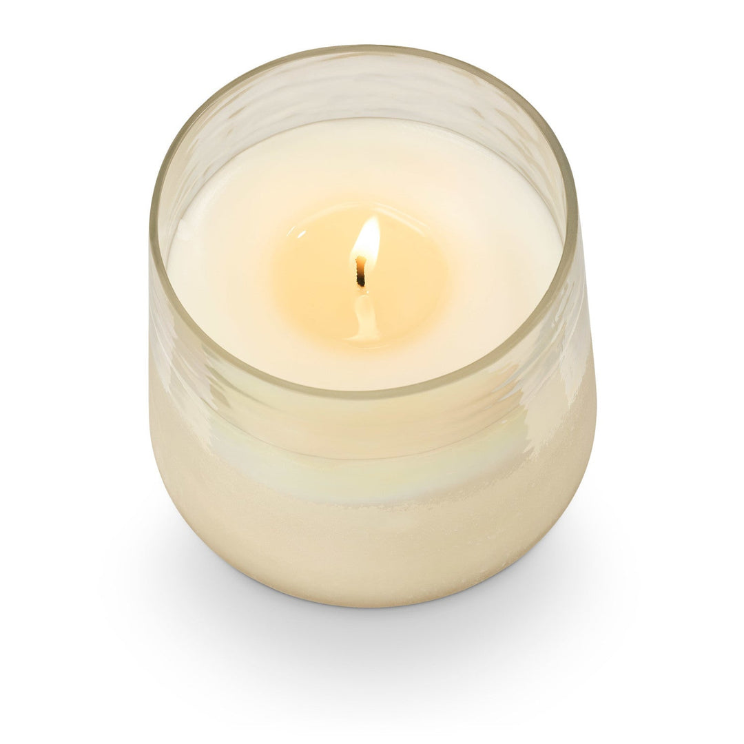 Winter White Baltic Glass Candle - Merry PigletsIllume
