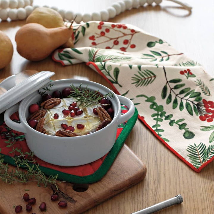 Winterberry Napkins Set - Merry PigletsNow Designs by Danica
