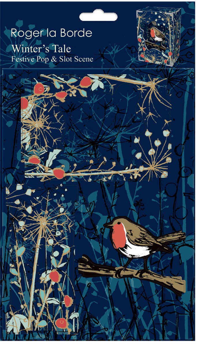 Winter's Tale Robin Pop & Slot Diorama - Merry PigletsRoger La Borde