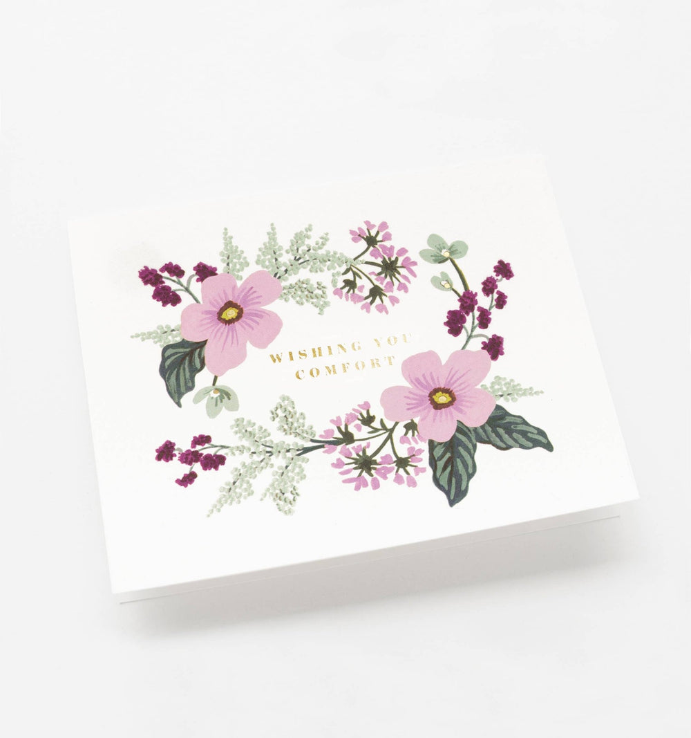 Wishing You Comfort Bouquet Card - Merry PigletsRifle Paper Co.