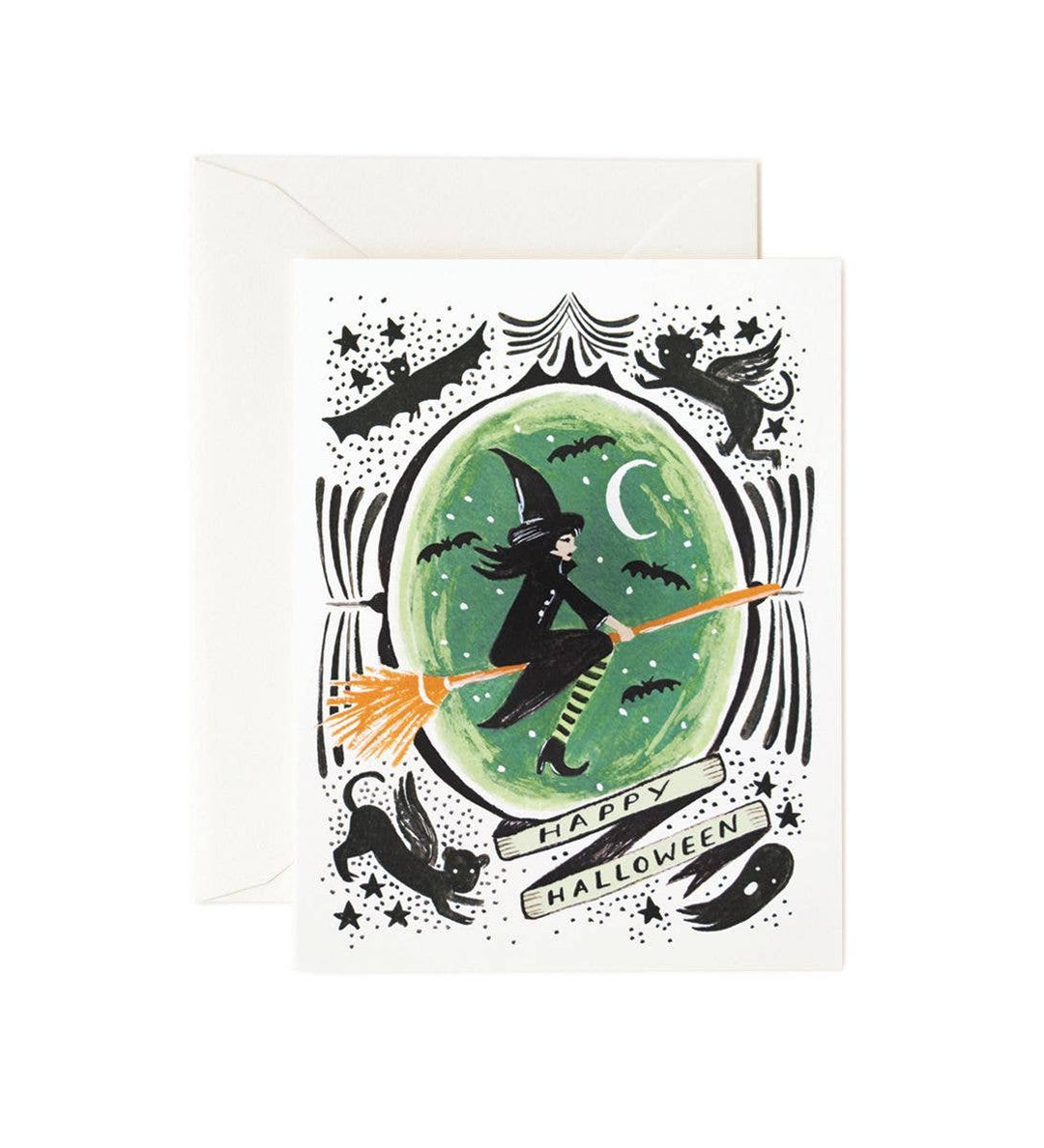 Witch of the West Greeting Card - Merry PigletsRifle Paper Co.