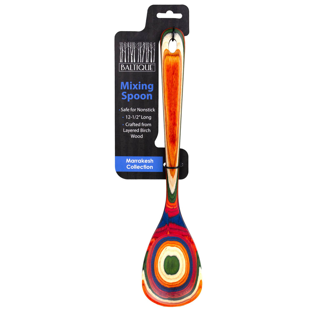 Wooden Cooking Spoon - Merry PigletsTotally Bamboo