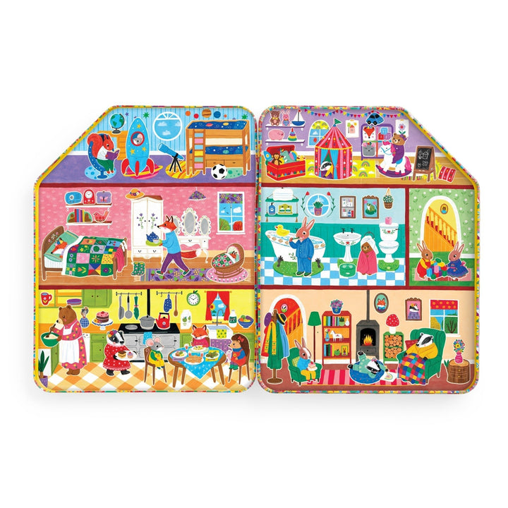 Woodland Wonder Magnetic Playhouse - Merry PigletsMudpuppy