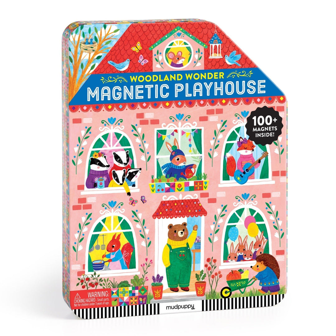 Woodland Wonder Magnetic Playhouse - Merry PigletsMudpuppy