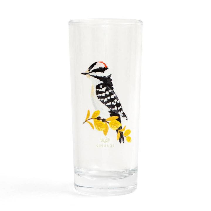 Woodpecker Juice Glass - Merry Piglets1canoe2 | One Canoe Two Paper Co.