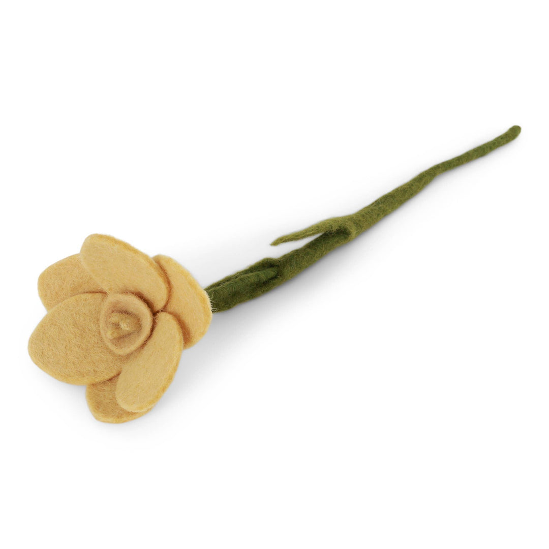 Wool Daffodil Flower Stem - Merry PigletsGry and Sif
