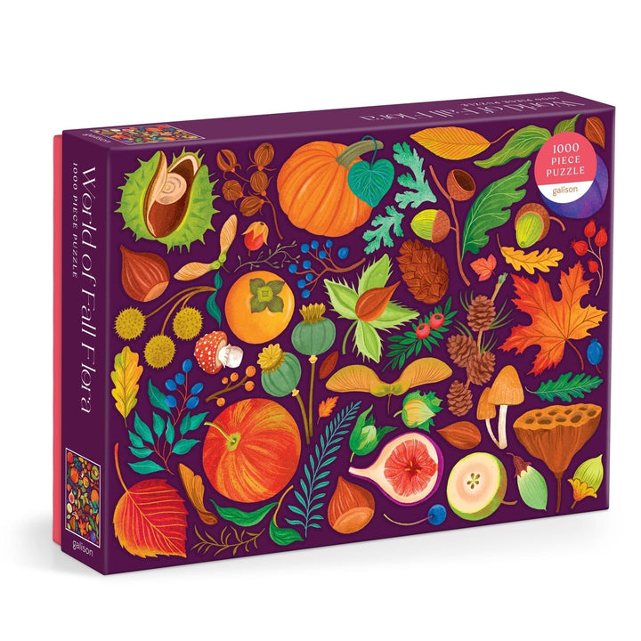 World of Fall Flora 1000 Piece Puzzle - Merry PigletsGalison